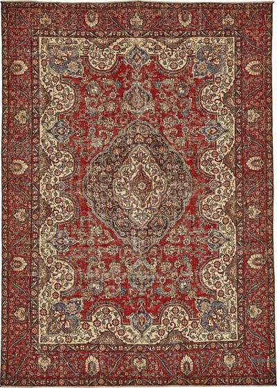 El Dokuma Vintage Halı - 266 cm x 380 cm