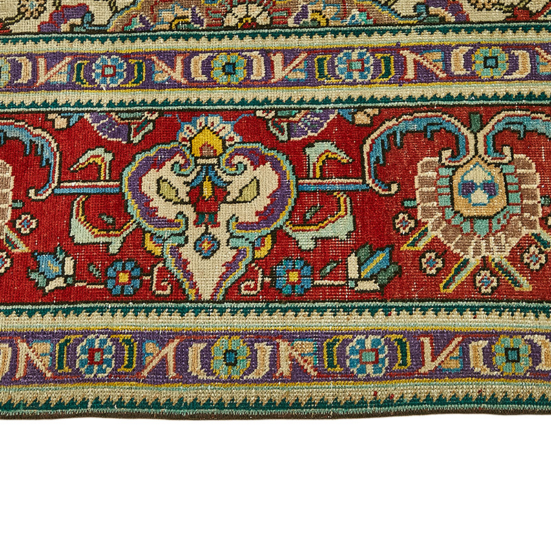Alfombra Oriental Vintage Anudada a Mano - 300 cm x 385 cm - K0091136