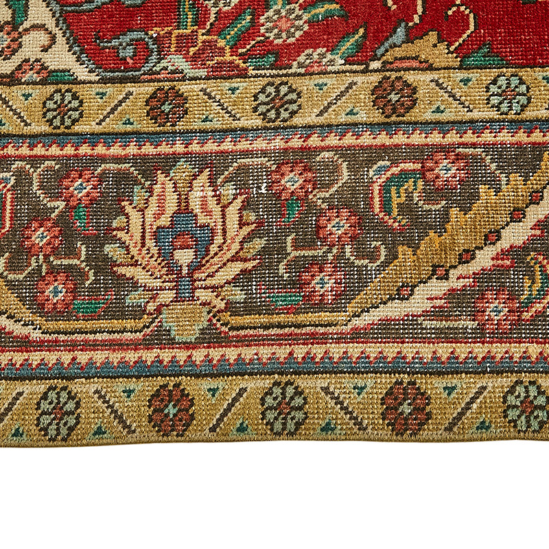 El Dokuma Vintage Halı - 288 cm x 396 cm - K0091137