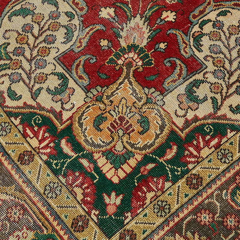 El Dokuma Vintage Halı - 288 cm x 396 cm - K0091137