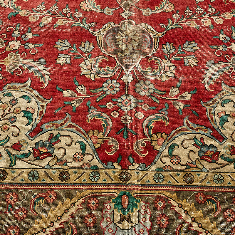 El Dokuma Vintage Halı - 288 cm x 396 cm - K0091137