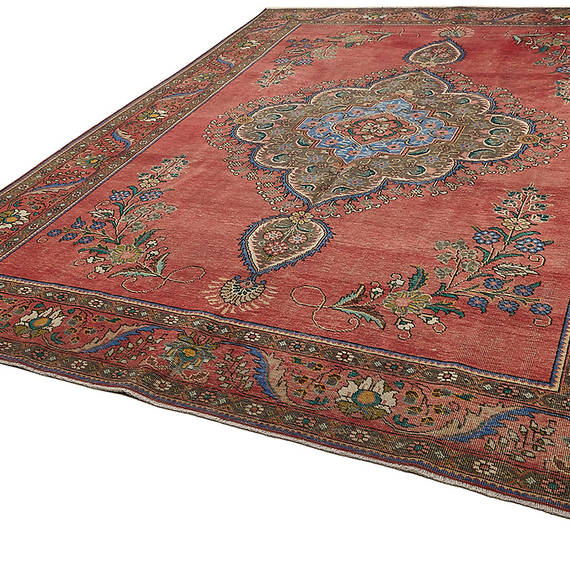 Alfombra Oriental Vintage Anudada a Mano - 290 cm x 380 cm - K0091138