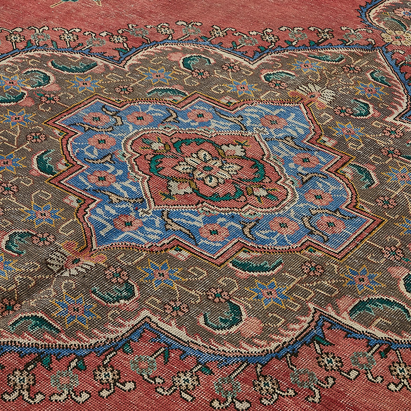 Alfombra Oriental Vintage Anudada a Mano - 290 cm x 380 cm - K0091138