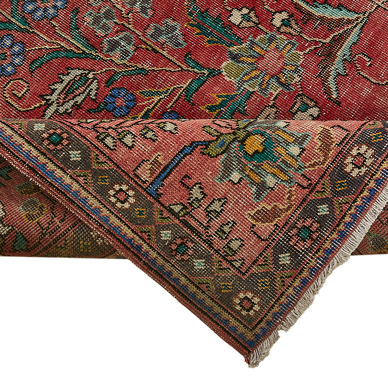 Alfombra Oriental Vintage Anudada a Mano - 290 cm x 380 cm - K0091138