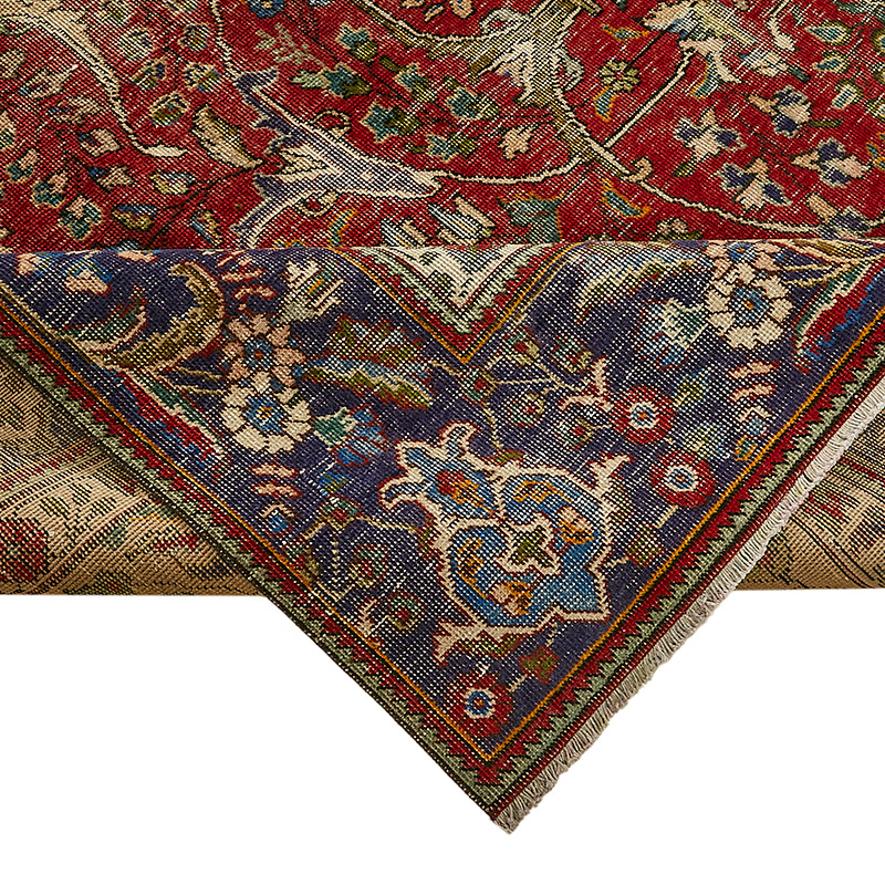 Alfombra Oriental Vintage Anudada a Mano - 274 cm x 363 cm - K0091139