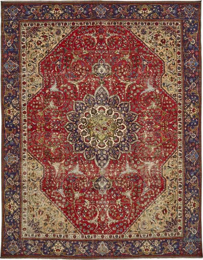 El Dokuma Vintage Halı - 274 cm x 363 cm