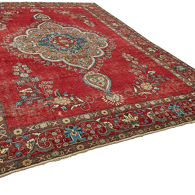 El Dokuma Vintage Halı - 289 cm x 390 cm - K0091140
