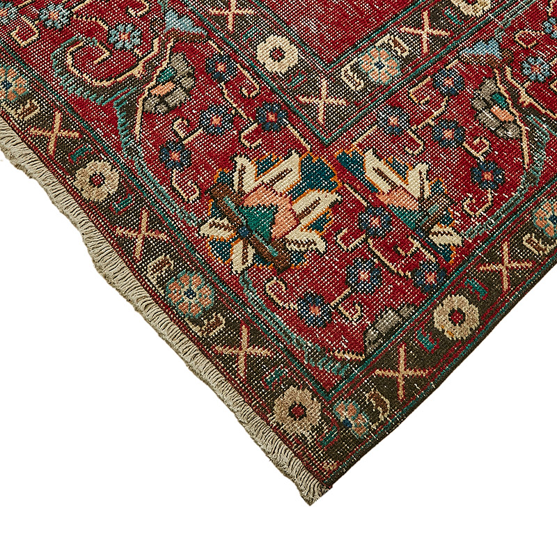 El Dokuma Vintage Halı - 289 cm x 390 cm - K0091140