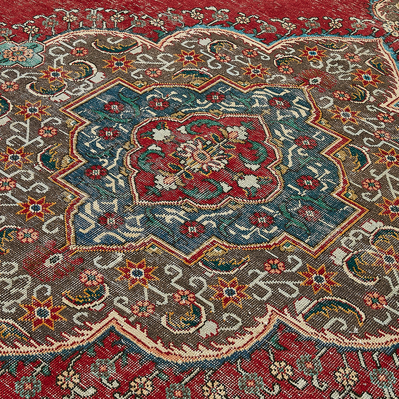 El Dokuma Vintage Halı - 289 cm x 390 cm - K0091140