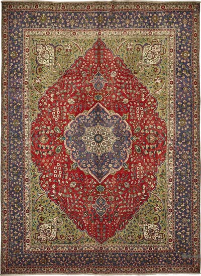 El Dokuma Vintage Halı - 291 cm x 396 cm