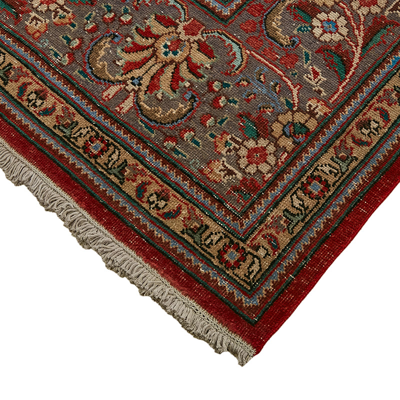 Vintage Hand-Knotted Oriental Rug - 9' 5" x 12' 3" (113" x 147") - K0091142