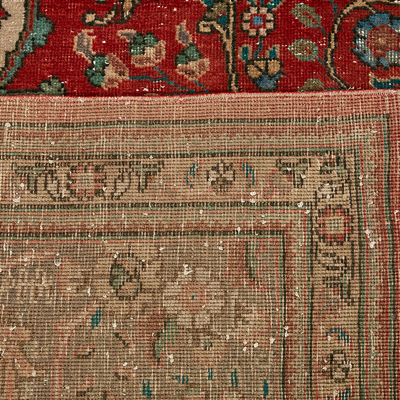 Vintage Hand-Knotted Oriental Rug - 9' 5" x 12' 3" (113" x 147") - K0091142