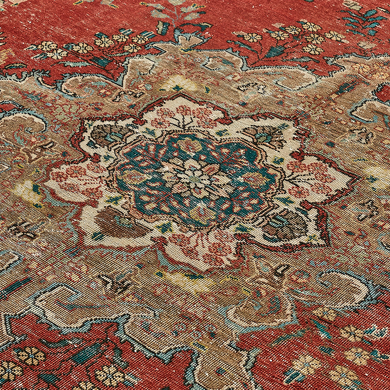 El Dokuma Vintage Halı - 286 cm x 374 cm - K0091143
