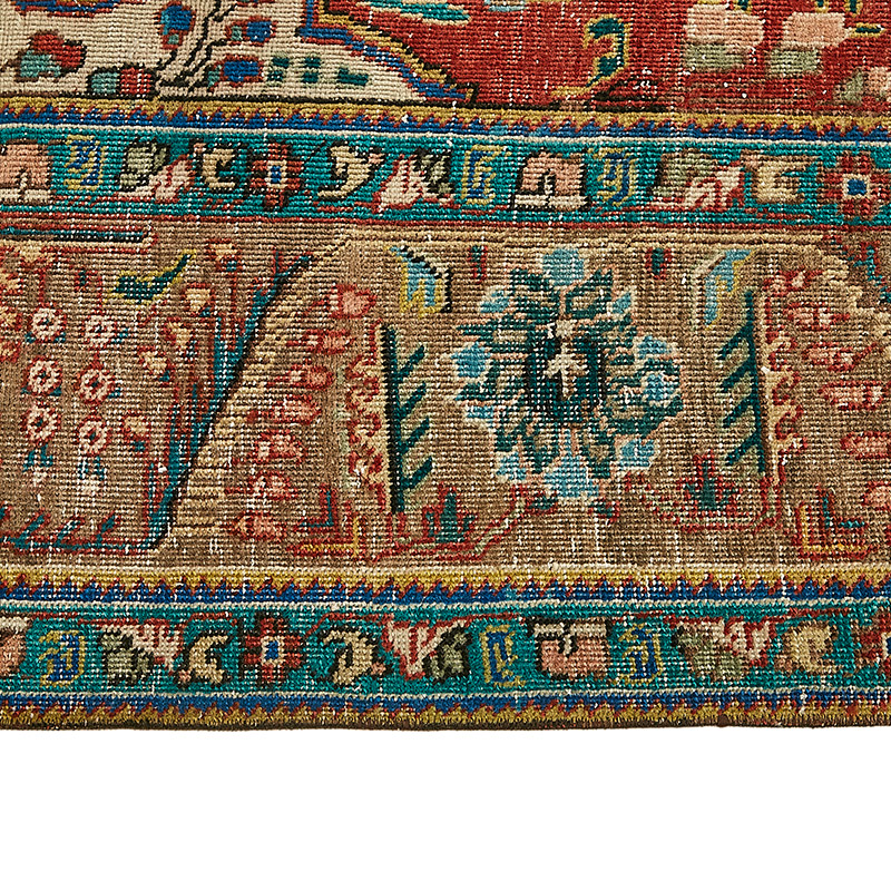 El Dokuma Vintage Halı - 286 cm x 374 cm - K0091143