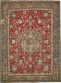 El Dokuma Vintage Halı - 292 cm x 387 cm