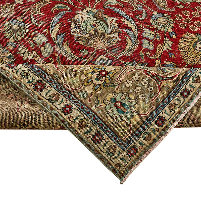 El Dokuma Vintage Halı - 292 cm x 387 cm - K0091144