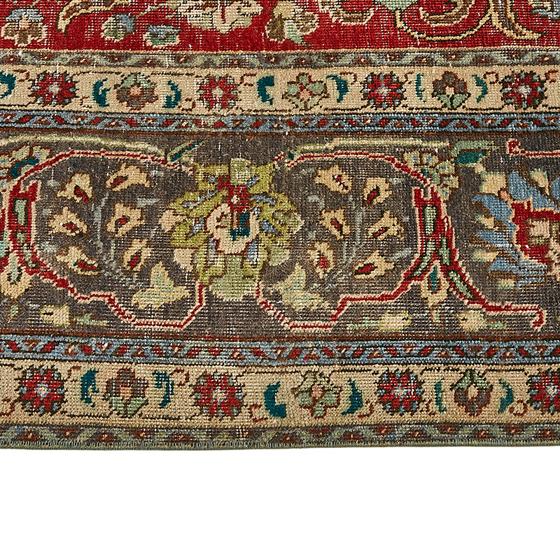 El Dokuma Vintage Halı - 292 cm x 387 cm - K0091144