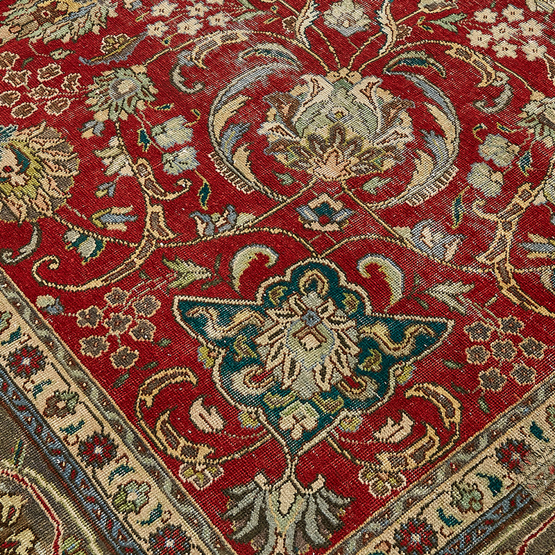 El Dokuma Vintage Halı - 292 cm x 387 cm - K0091144