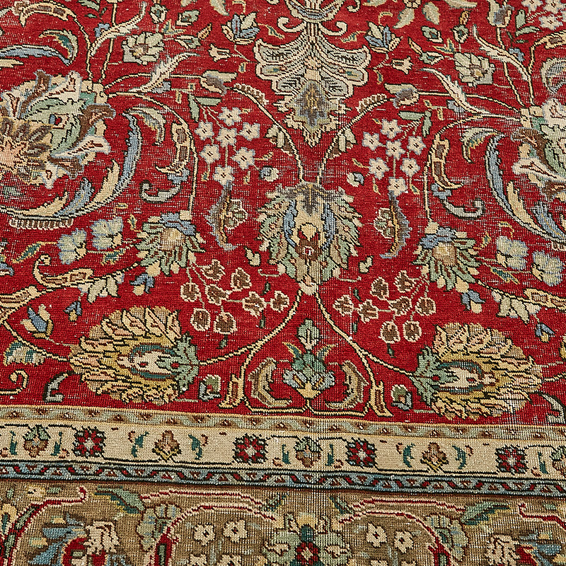 El Dokuma Vintage Halı - 292 cm x 387 cm - K0091144