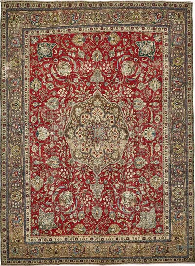 El Dokuma Vintage Halı - 292 cm x 387 cm