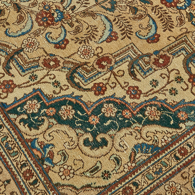 Alfombra Oriental Vintage Anudada a Mano - 285 cm x 410 cm - K0091145