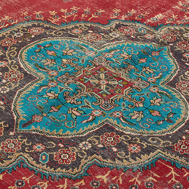 Alfombra Oriental Vintage Anudada a Mano - 290 cm x 394 cm - K0091146