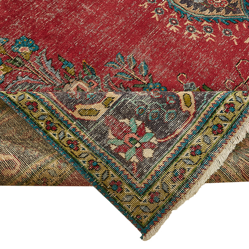 Alfombra Oriental Vintage Anudada a Mano - 290 cm x 394 cm - K0091146