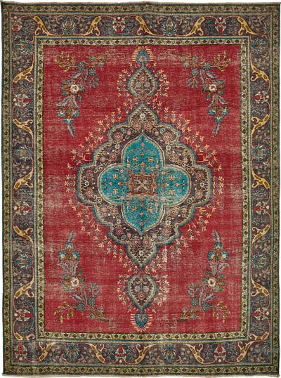 El Dokuma Vintage Halı - 290 cm x 394 cm