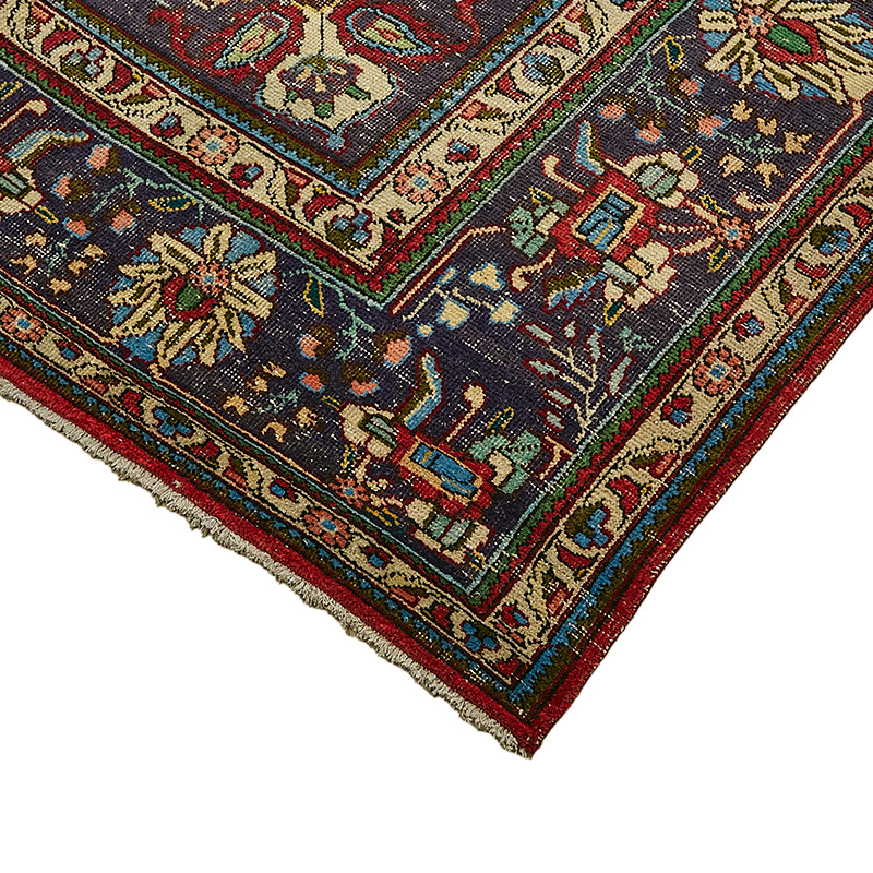 Alfombra Oriental Vintage Anudada a Mano - 300 cm x 390 cm - K0091147