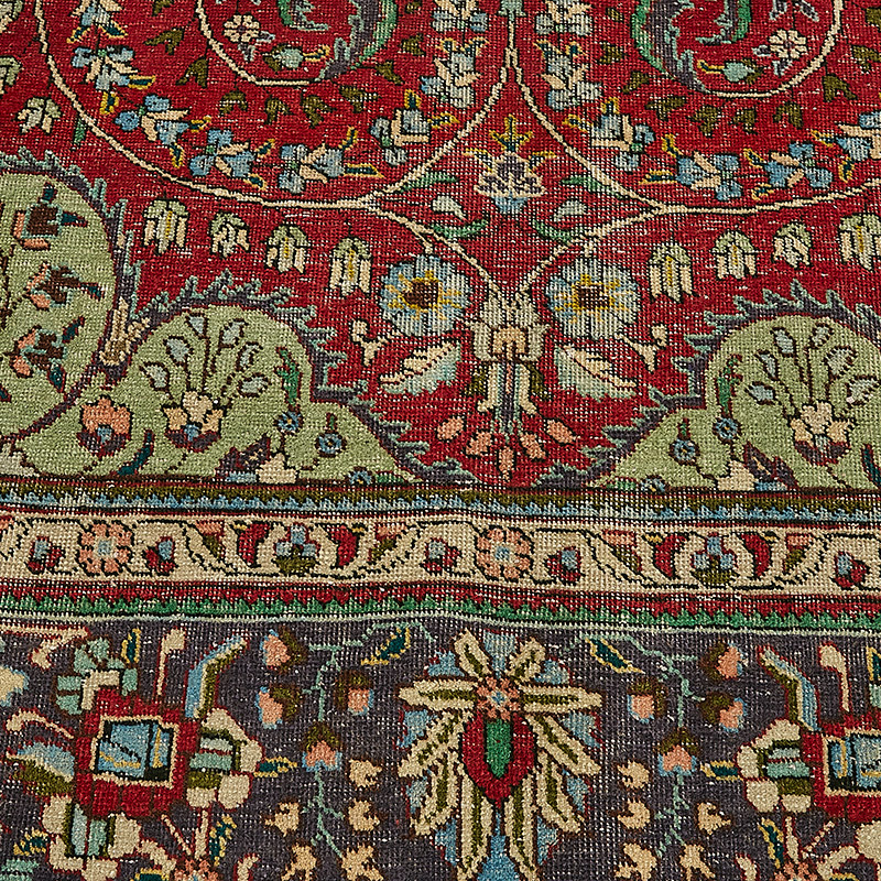 Alfombra Oriental Vintage Anudada a Mano - 300 cm x 390 cm - K0091147