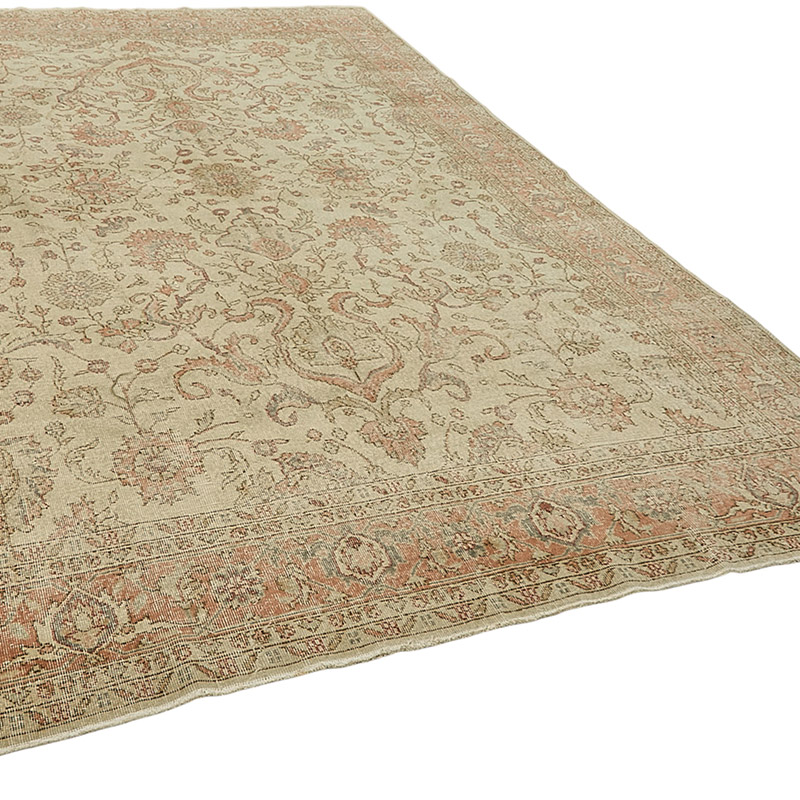 El Dokuma Vintage Halı - 236 cm x 352 cm - K0091151