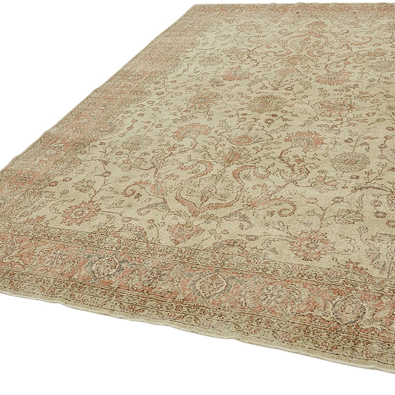 El Dokuma Vintage Halı - 236 cm x 352 cm - K0091151