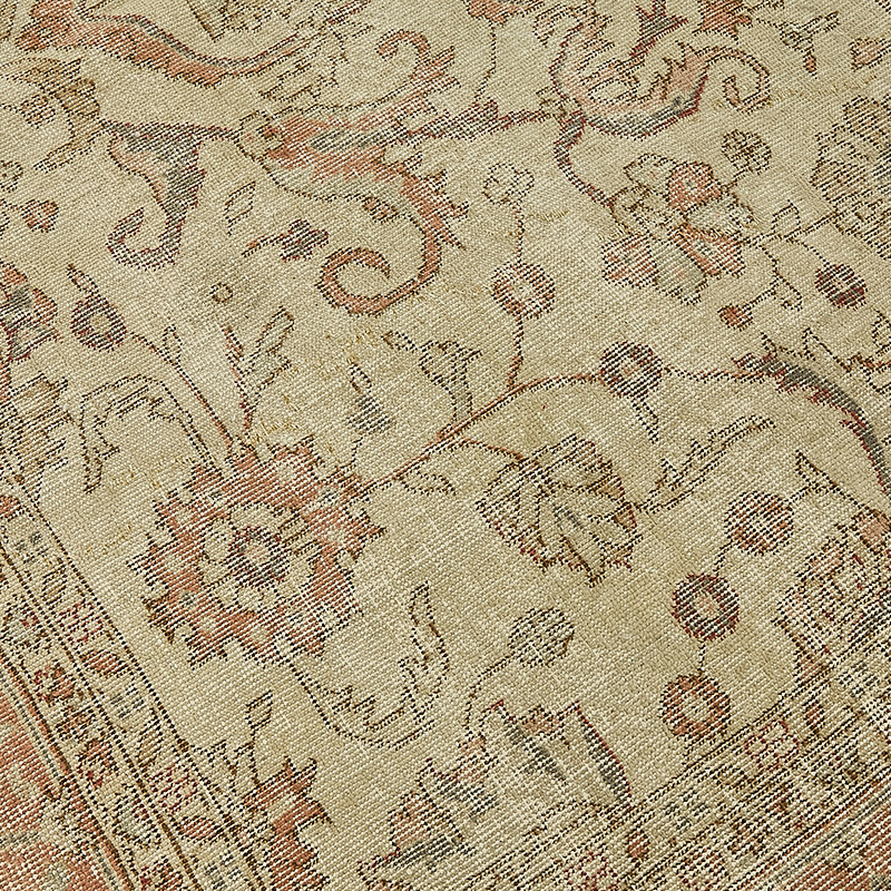 El Dokuma Vintage Halı - 236 cm x 352 cm - K0091151