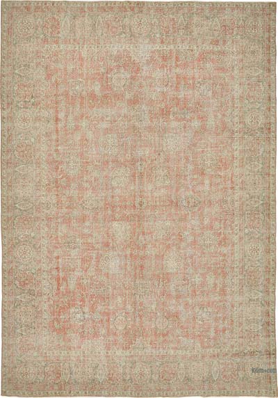 El Dokuma Vintage Halı - 276 cm x 390 cm