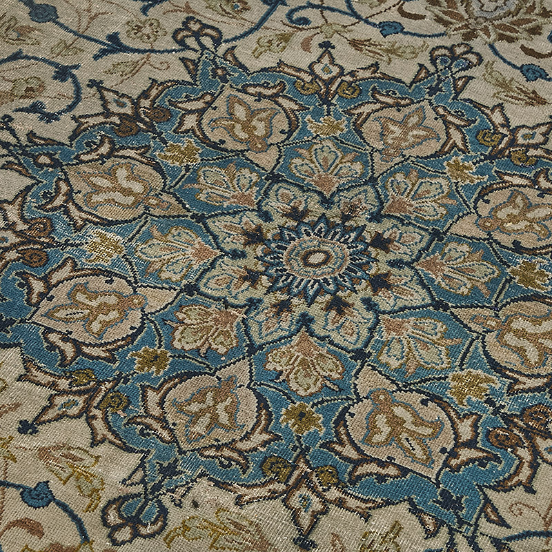 Alfombra Oriental Vintage Anudada a Mano - 158 cm x 264 cm - K0091153