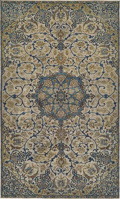 El Dokuma Vintage Halı - 158 cm x 264 cm
