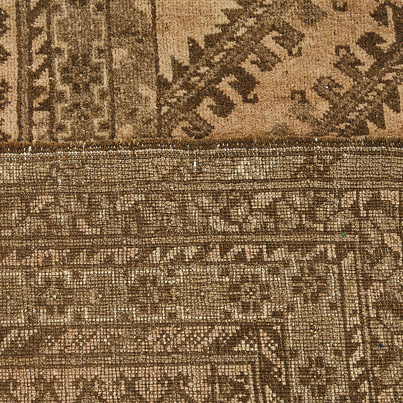 Vintage Hand-Knotted Oriental Rug - 6' 7" x 8' 8" (79" x 104") - K0091156