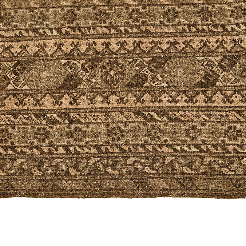 Vintage Hand-Knotted Oriental Rug - 6' 7" x 8' 8" (79" x 104") - K0091156