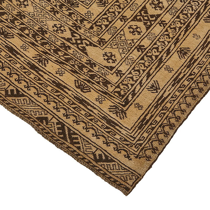 Vintage Hand-Knotted Oriental Rug - 6' 11" x 9' 2" (83" x 110") - K0091157