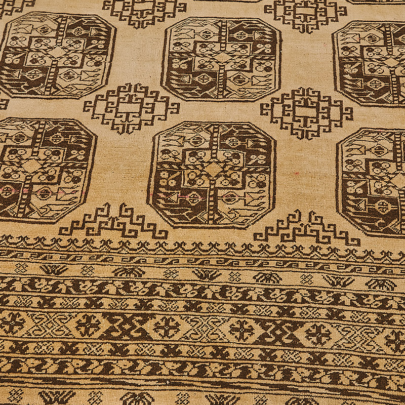 Vintage Hand-Knotted Oriental Rug - 6' 11" x 9' 2" (83" x 110") - K0091157