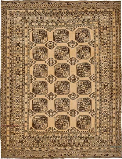 El Dokuma Vintage Halı - 210 cm x 280 cm