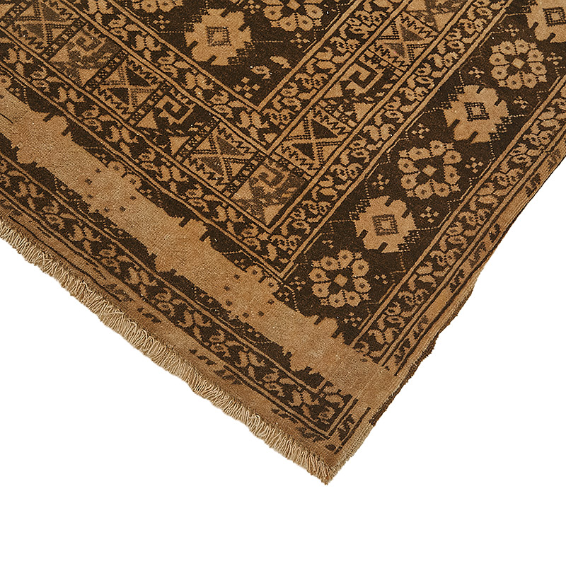 Vintage Hand-Knotted Oriental Rug - 4' 11" x 8' 5" (59" x 101") - K0091159