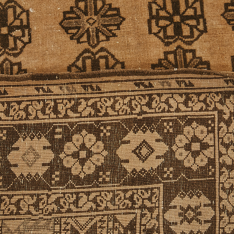 Vintage Hand-Knotted Oriental Rug - 4' 11" x 8' 5" (59" x 101") - K0091159