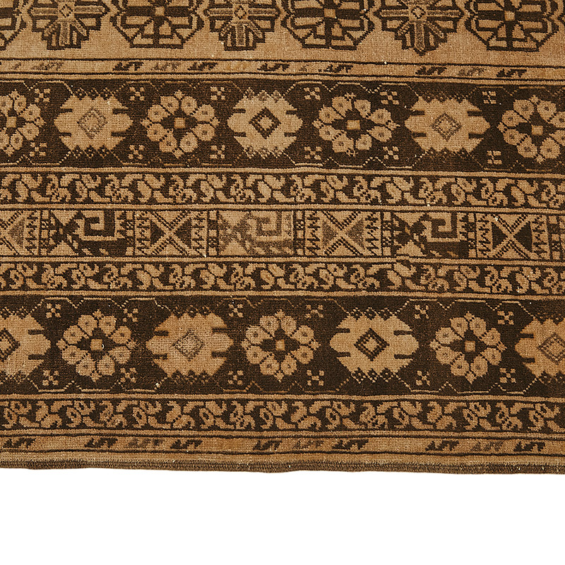 Vintage Hand-Knotted Oriental Rug - 4' 11" x 8' 5" (59" x 101") - K0091159