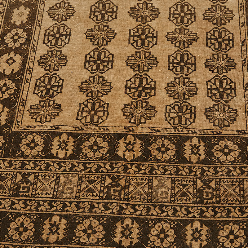 Vintage Hand-Knotted Oriental Rug - 4' 11" x 8' 5" (59" x 101") - K0091159