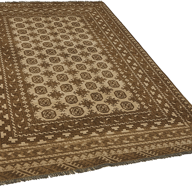 Alfombra Oriental Vintage Anudada a Mano - 158 cm x 242 cm - K0091160