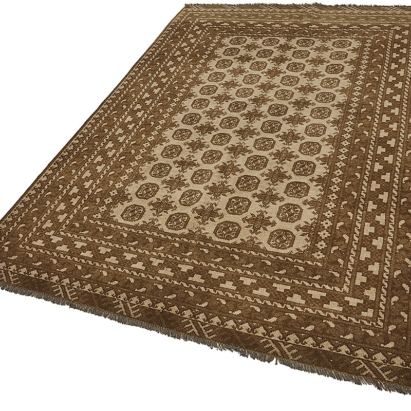 Alfombra Oriental Vintage Anudada a Mano - 158 cm x 242 cm - K0091160