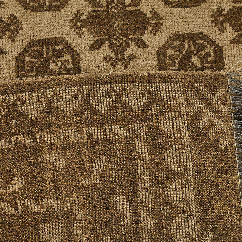 Alfombra Oriental Vintage Anudada a Mano - 158 cm x 242 cm - K0091160