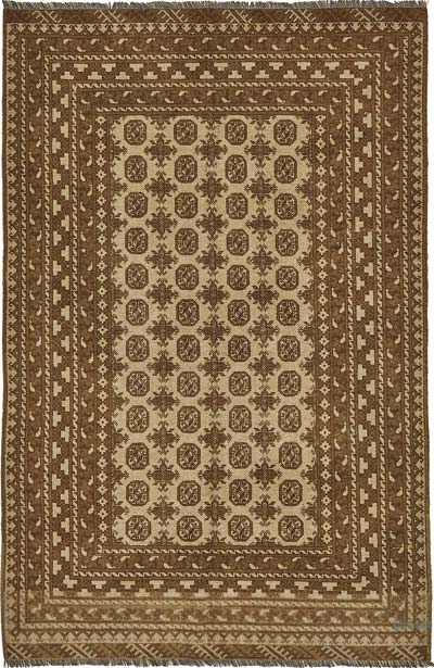 El Dokuma Vintage Halı - 158 cm x 242 cm