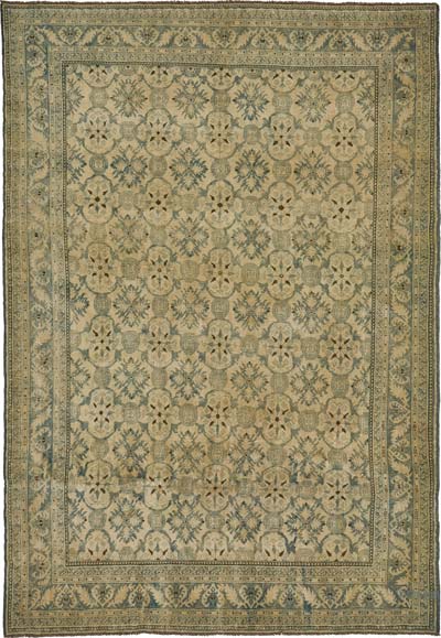 El Dokuma Vintage Halı - 190 cm x 275 cm